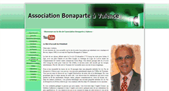 Desktop Screenshot of bonaparte-a-valence.fr